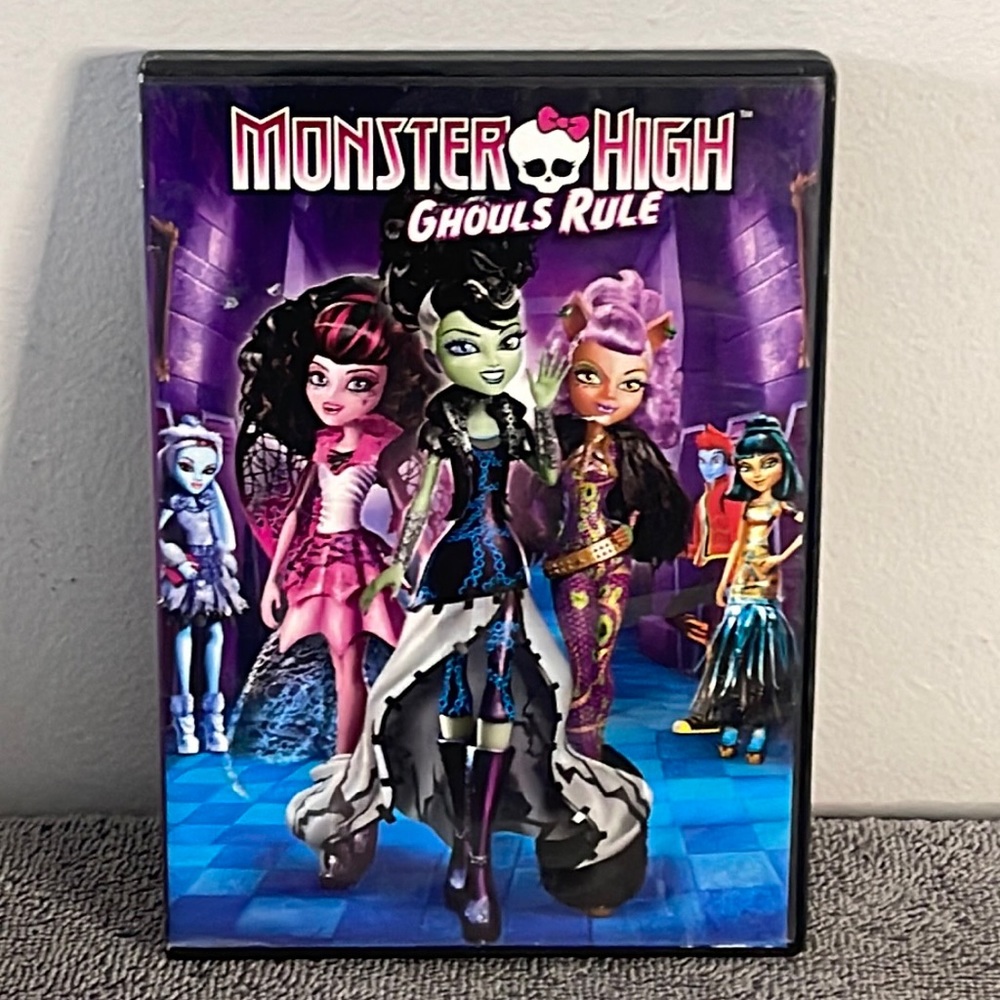Monster High Ghouls Rule DVD 2012 Universal Studios Entertainment Not Rated